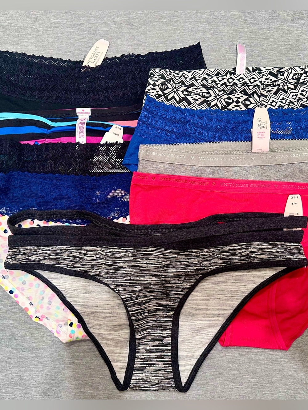 9 pieces Victoria’s Secret + 5 Xhilaration Panties